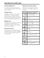 Preview for 16 page of Miele T 4859 Ci SUPERTRONIC Operating Instructions Manual