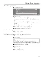 Preview for 29 page of Miele T 4859 Ci SUPERTRONIC Operating Instructions Manual