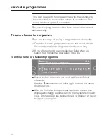 Preview for 32 page of Miele T 4859 Ci SUPERTRONIC Operating Instructions Manual