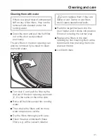 Preview for 41 page of Miele T 4859 Ci SUPERTRONIC Operating Instructions Manual