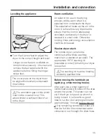 Preview for 55 page of Miele T 4859 Ci SUPERTRONIC Operating Instructions Manual