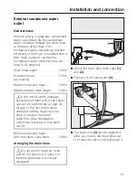 Preview for 61 page of Miele T 4859 Ci SUPERTRONIC Operating Instructions Manual