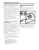 Preview for 62 page of Miele T 4859 Ci SUPERTRONIC Operating Instructions Manual