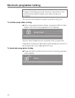 Preview for 26 page of Miele T 4882 C Operating Instructions Manual