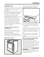 Preview for 41 page of Miele T 4888 C Operating Instructions Manual