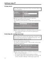 Preview for 52 page of Miele T 4888 C Operating Instructions Manual