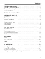 Preview for 3 page of Miele T 4892 C Operating Instructions Manual