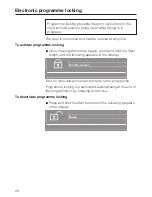 Preview for 28 page of Miele T 4892 C Operating Instructions Manual