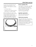 Preview for 41 page of Miele T 4892 C Operating Instructions Manual