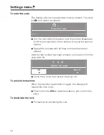 Preview for 56 page of Miele T 4892 C Operating Instructions Manual