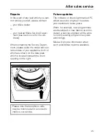 Preview for 25 page of Miele T 490 Operating Instructions Manual