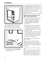 Preview for 26 page of Miele T 490 Operating Instructions Manual