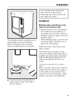 Предварительный просмотр 29 страницы Miele T 494 C Operating Instructions Manual