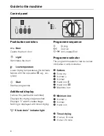 Preview for 8 page of Miele T 5205 C Operating And Installation Instructions