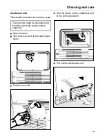 Предварительный просмотр 19 страницы Miele T 586 C Operating Instructions Manual