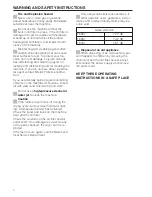 Preview for 4 page of Miele T 6351 Operating Instructions Manual