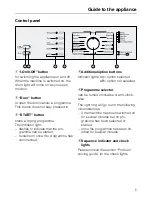 Preview for 5 page of Miele T 640 Operating Instructions Manual