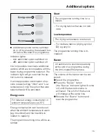 Preview for 15 page of Miele T 640 Operating Instructions Manual