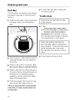 Preview for 22 page of Miele T 640 Operating Instructions Manual