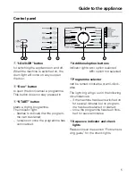 Preview for 5 page of Miele T 650 C Operating Instructions Manual