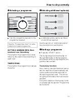 Preview for 13 page of Miele T 650 C Operating Instructions Manual