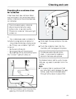 Preview for 23 page of Miele T 650 C Operating Instructions Manual