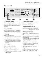 Preview for 5 page of Miele T 679 Ci Operating Instructions Manual