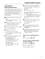 Preview for 23 page of Miele T 679 Ci Operating Instructions Manual