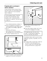 Preview for 25 page of Miele T 679 Ci Operating Instructions Manual