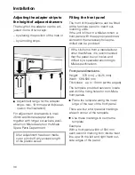 Preview for 36 page of Miele T 679 Ci Operating Instructions Manual