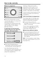 Предварительный просмотр 18 страницы Miele T 7644 C Operating Instructions Manual