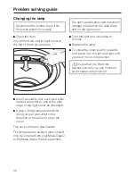 Предварительный просмотр 38 страницы Miele T 7644 C Operating Instructions Manual