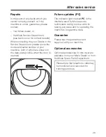 Preview for 29 page of Miele T 7734 Operating Instructions Manual