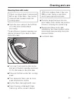 Preview for 23 page of Miele T 7744 C Operating Instructions Manual