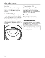 Preview for 34 page of Miele T 7744 C Operating Instructions Manual