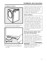 Preview for 37 page of Miele T 7744 C Operating Instructions Manual