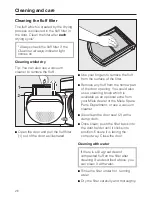 Preview for 26 page of Miele T 7934 Operating Instructions Manual