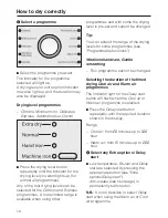 Preview for 18 page of Miele T 7944 C Operating Instructions Manual