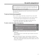 Preview for 31 page of Miele T 8000 WP SUPERTRONIC Operating Instructions Manual