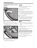 Preview for 42 page of Miele T 8000 WP SUPERTRONIC Operating Instructions Manual