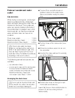 Preview for 57 page of Miele T 8000 WP SUPERTRONIC Operating Instructions Manual