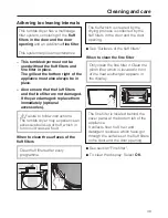 Предварительный просмотр 39 страницы Miele T 8001 WP SUPERTRONIC Operating Instructions Manual