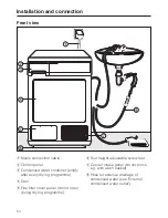 Предварительный просмотр 54 страницы Miele T 8001 WP SUPERTRONIC Operating Instructions Manual