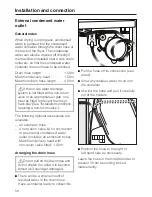 Предварительный просмотр 58 страницы Miele T 8001 WP SUPERTRONIC Operating Instructions Manual