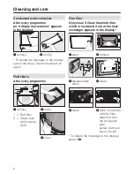 Предварительный просмотр 6 страницы Miele T 8001 WP Quick Start Manual