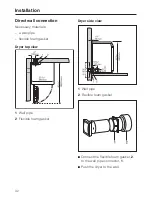 Предварительный просмотр 36 страницы Miele T 8002  VENT ED DRYER - OPERATING AND Operating And Installation Manual