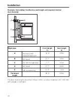 Предварительный просмотр 40 страницы Miele T 8002  VENT ED DRYER - OPERATING AND Operating And Installation Manual