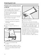 Предварительный просмотр 40 страницы Miele T 8007 WP SUPERTRONIC Operating Instructions Manual