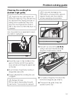 Предварительный просмотр 53 страницы Miele T 8007 WP SUPERTRONIC Operating Instructions Manual