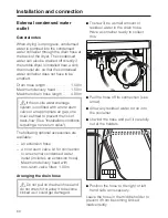 Предварительный просмотр 60 страницы Miele T 8007 WP SUPERTRONIC Operating Instructions Manual